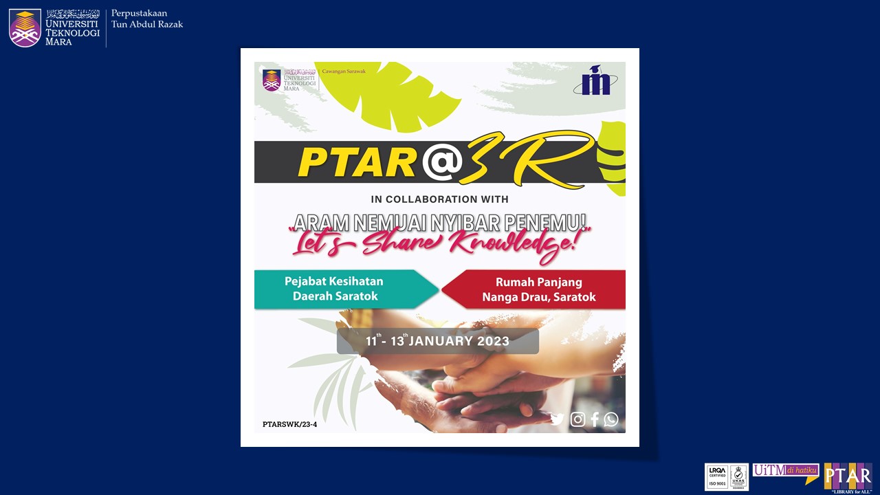 Program PTAR @3R Aram Nemuai Nyibar Penemu : Let's Share Knowledge (Program Khidmat Masyarakat)