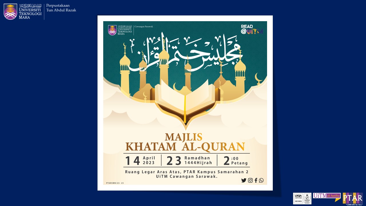Majlis Khatam Al-Quran PTAR Sarawak 1444H/2023