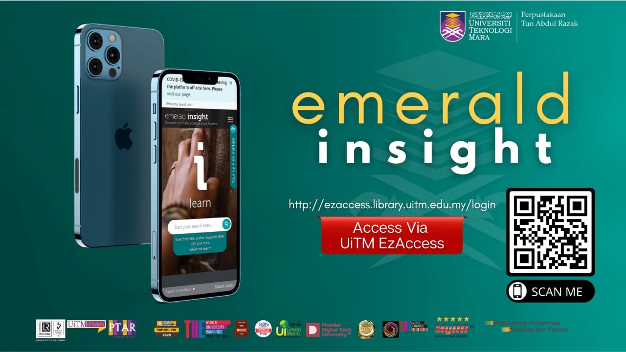 Discover Our eResources : Emerald Insight - UiTM Sarawak Library
