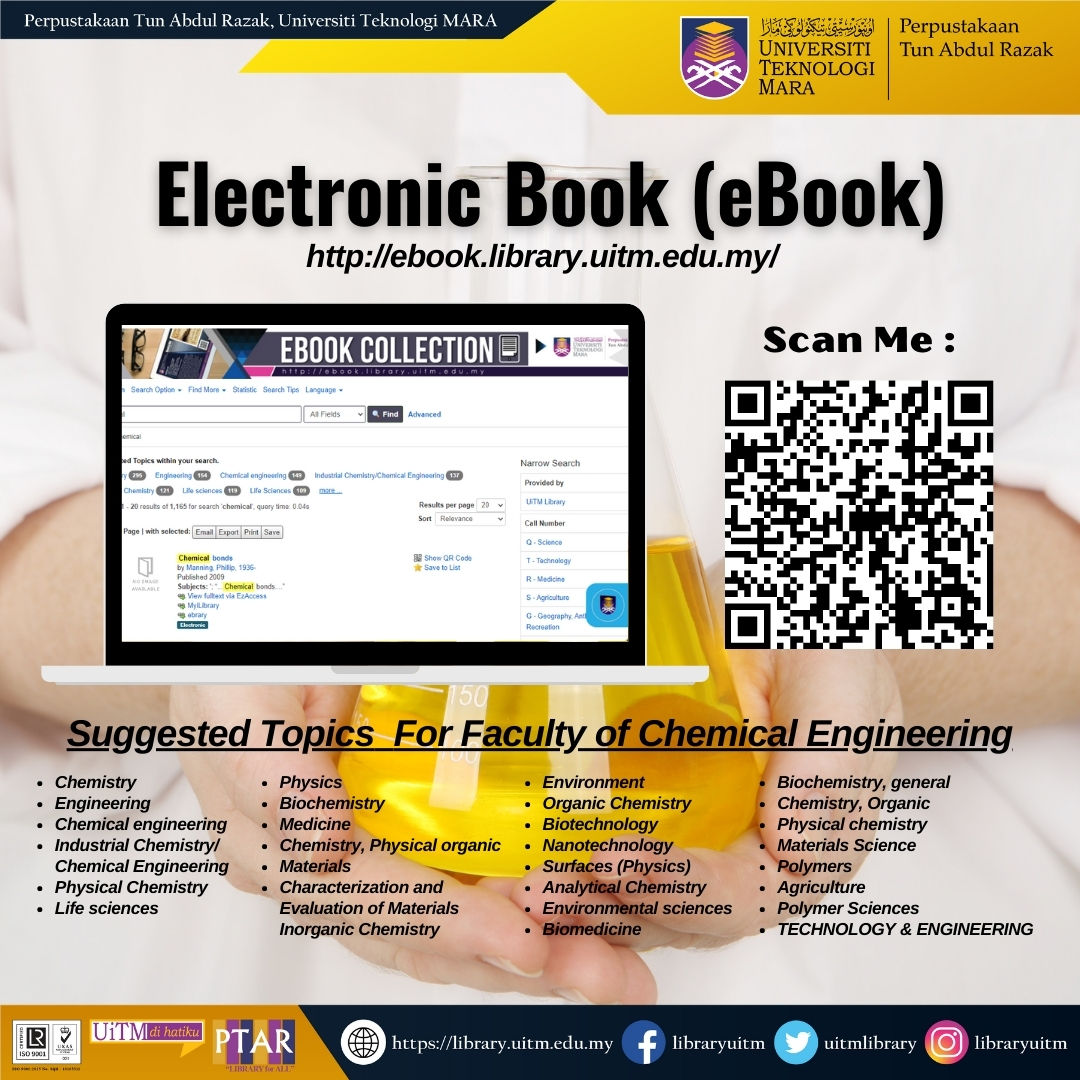 Discover our eResources on eBook about Chemical Engineering