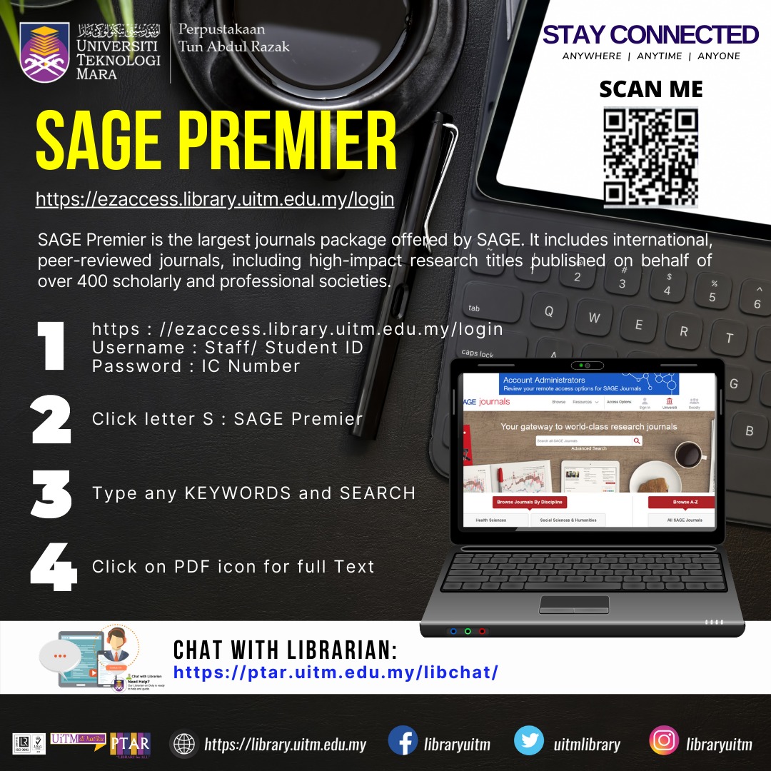 Discover our eResources SAGE Premier